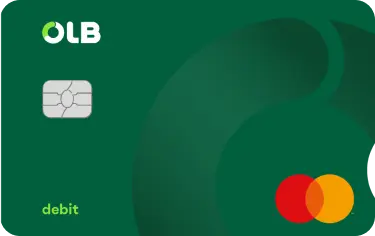Die OLB Debitkarte, inkludiert in der Konto-option smartDigital.